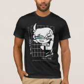 Decoder Dakota | Raster [zwart] T-shirt (Voorkant)