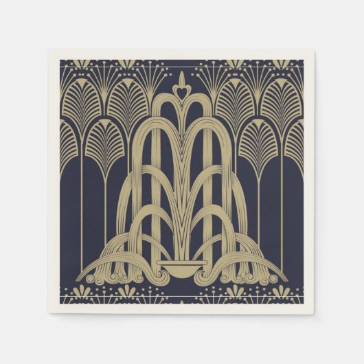 decofontein servetten (Voorkant)