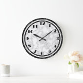 Decoklok voor zwart en wit grote klok (Huis)