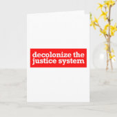 decolonidering van het rechtssysteem kaart (Gele Bloem)