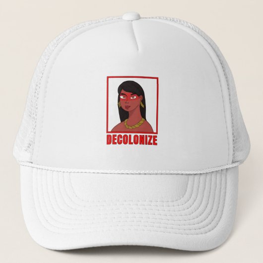 Decolonize Trucker Pet (Voorkant)