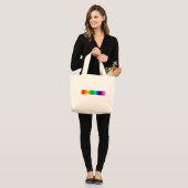 DeColores Banner Grote Tote Bag (Voorkant (model))