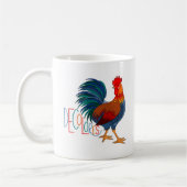 DeColores Cursillo Colorful Rooster Koffiemok (Links)
