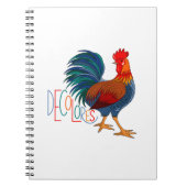 DeColores Cursillo Colorful Rooster Notitieboek (Voorkant)