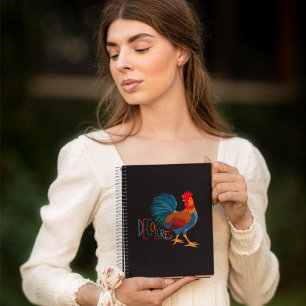 DeColores Cursillo Colorful Rooster Notitieboek