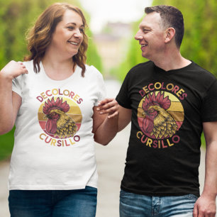 DeColores Cursillo Haan met noodlijdende zonsonder T-shirt