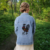 DeColores Cursillo Haan Zwart Silhouet Denim Jacket