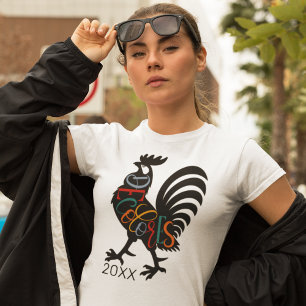 DeColores Cursillo Haan Zwart Silhouet T-shirt