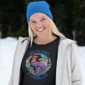 DeColores Cursillo Kleurrijke Bloemen Haan Hoodie