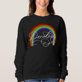 DeColores Cursillo Regenboog Geloven Religie Trui (Voorkant)