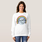 DeColores Cursillo Regenboog Geloven Religie Trui (Voorkant volledig)