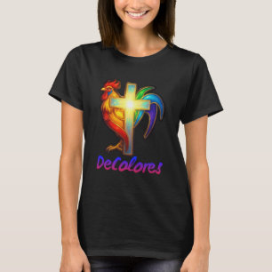DeColores Cursillo Regenboog Haan Katholiek 1 T-shirt