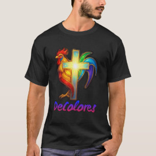 DeColores Cursillo Regenboog Haan Katholiek 1 T-shirt