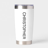 DeColores Cursillo Rooster Zwarte Silhouet Geïsoleerde Drinkbeker (Achterkant)