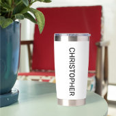 DeColores Cursillo Rooster Zwarte Silhouet Geïsoleerde Drinkbeker