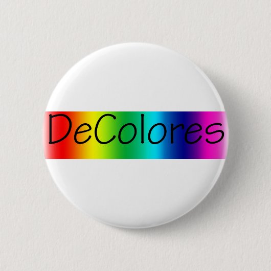 DeColores Ronde Button 5,7 Cm (Voorkant)
