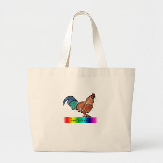 DeColores Rooster Grote Tote Bag