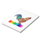 DeColores Rooster Notitieblok (Linkerzijde)