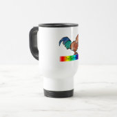 DeColores Rooster Reisbeker (Voorkant links)