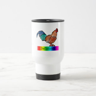 DeColores Rooster Reisbeker