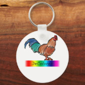 DeColores Rooster Sleutelhanger (Voorkant)