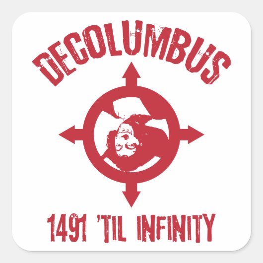 Decolumbus 1491 Til Infinity Stickers (Voorkant)