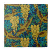 Decomvogels en -bladeren Tegeltje (Voorkant)