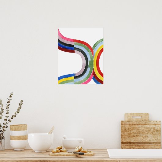 Deconstructed Rainbow - Horizontaal Poster (Keuken)