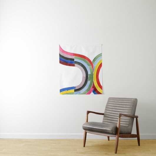 Deconstructed Rainbow - Horizontaal Wandkleed (In situ)