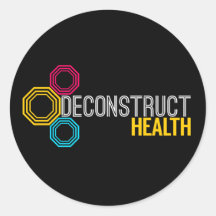 Deconstrueer Health Sticker