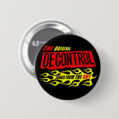 Decontrol Lapel Button (Voorkant /achterkant)