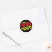 Decontrol Round Sticker (Envelop)