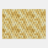 Decopatronen voor gouden en zwarte diamanten inpakpapier vel (Voorkant 3)