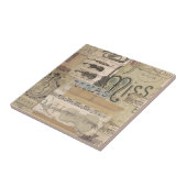 Decopauge Muziek Tegeltje (Zijkant)