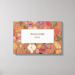 Decor 2025 Een frisse start voor een briljant jaar Canvas Afdruk