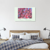 Decor Artwork Flowers Flower Blosbezems CricketDia Canvas Afdruk (Insitu (Slaapkamer))
