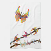 Decor Butterflies Amerikaanse MoJo Keukenhanddoek (Verticaal)