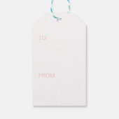 Decor Egg Paasgeschenk Label - Roze Cadeaulabel (Achterkant)