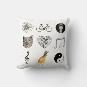 decor-idee voor girale thema's kussen