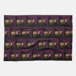 Decor Levendige Keukenhanddoek Design op Zazzle