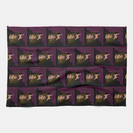 Decor Levendige Keukenhanddoek Design op Zazzle (Horizontaal)