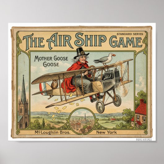 DECOR: OUDE SPIELBORDDOOS DEKSEL POSTER (Voorkant)