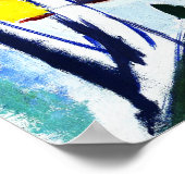 Decor Plat Abstract Art Poster (Hoek)