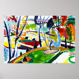 Decor Plat Abstract Art Poster