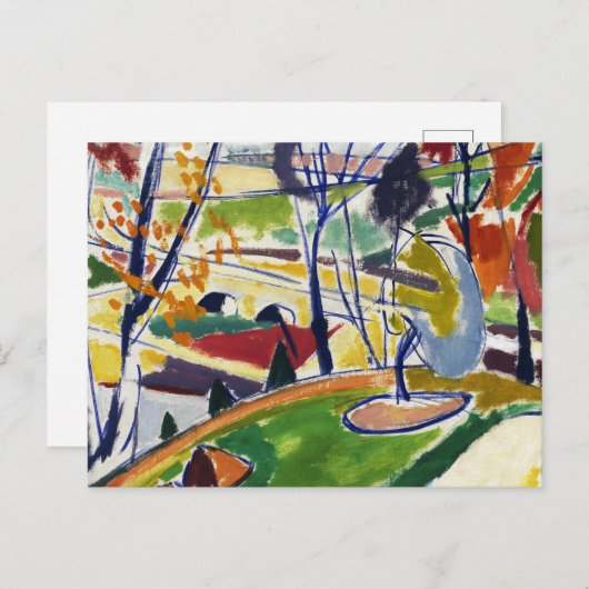 Decor Plat van Henry Lyman Sayen, Briefkaart (Voorkant / Achterkant)