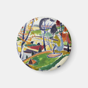 Decor Plat van Henry Lyman Sayen, Magneet