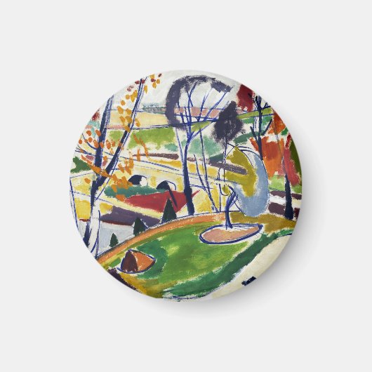 Decor Plat van Henry Lyman Sayen, Magneet (Voorkant)