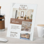 Decor Reclamebord Met Voetstuk (Insitu)