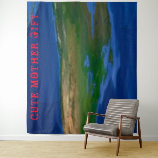 DECOR_Room_CUTE MOTHER GIFT_DARKBLUE_RMDESIGNFLO55 Wandkleed (In situ)