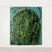 DECOR_Room_CUTE MOTHER GIFT_GREEN_RMDESIGNFLO55 Wandkleed (Voorkant)